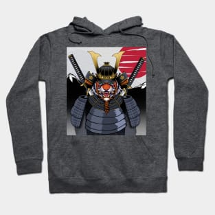 Tiger Samurai Warrior Hoodie